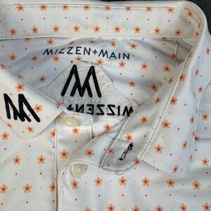 Mizzen+Main Clubby Seltzers Golf Polo Shirt Mens Floral Print Flogistix